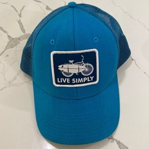 Patagonia live simply hat RARE VINTAGE like new